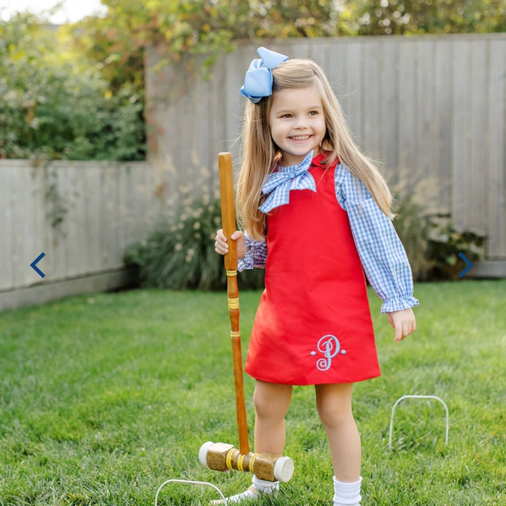 Beaufort Bonnet Juliet Jumper in Richmond Red. Size 3t